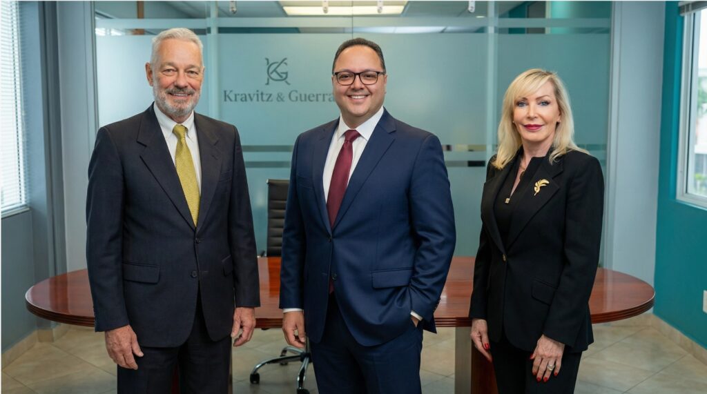 Dr. Robert Kravitz, José Cohen e Genilde Guerra